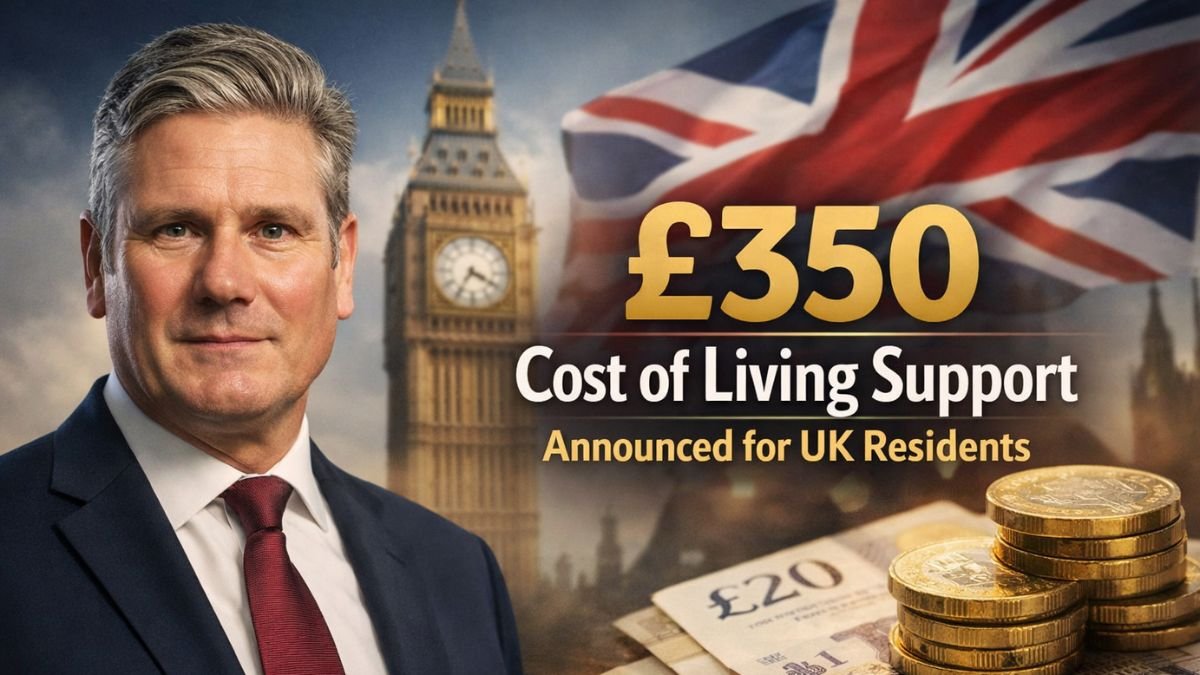 £350 Cost of Living Support Announced for UK Residents