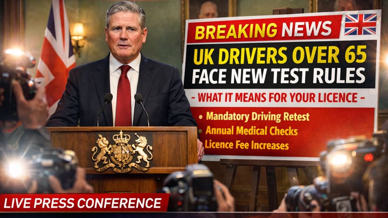 UK Drivers Over 65 Face New Test Rules – What It Means for Your Licence