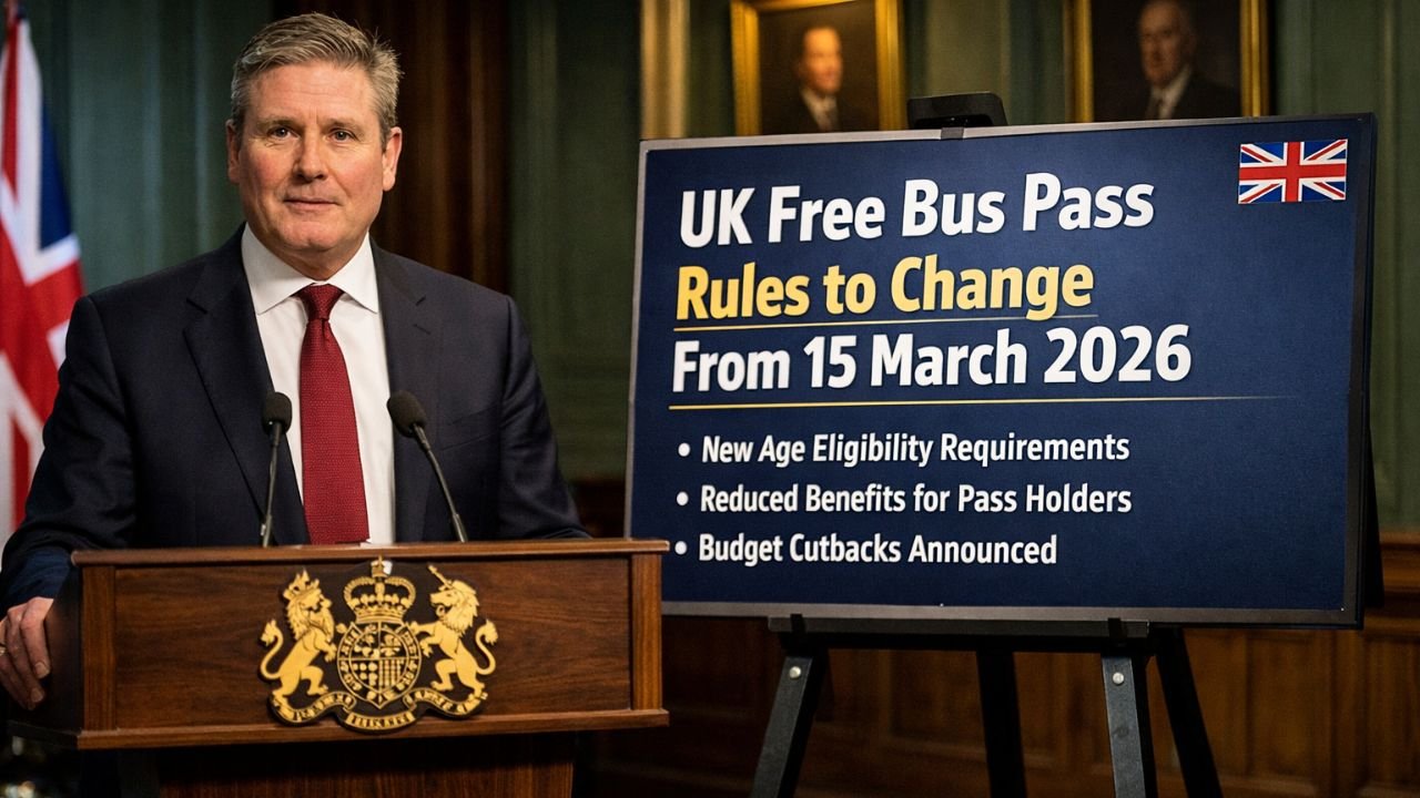 UK Free Bus Pass Rules to Change From 15 March 2026